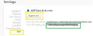 API Users and Access