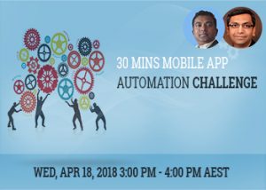 mobile app automation challenge
